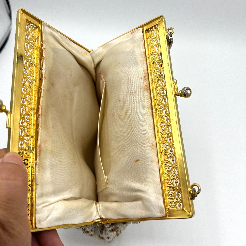 VTG Special Occasion Beaded Purse - Picture 9 of 10